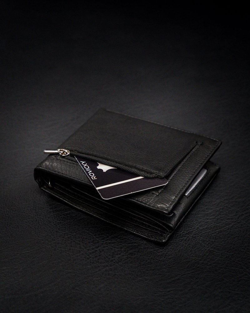 Гаманець чоловічий Rovicky N992-PZ-CCR-BLACK Гаманець чоловічий Rovicky N992-PZ-CCR-BLACK