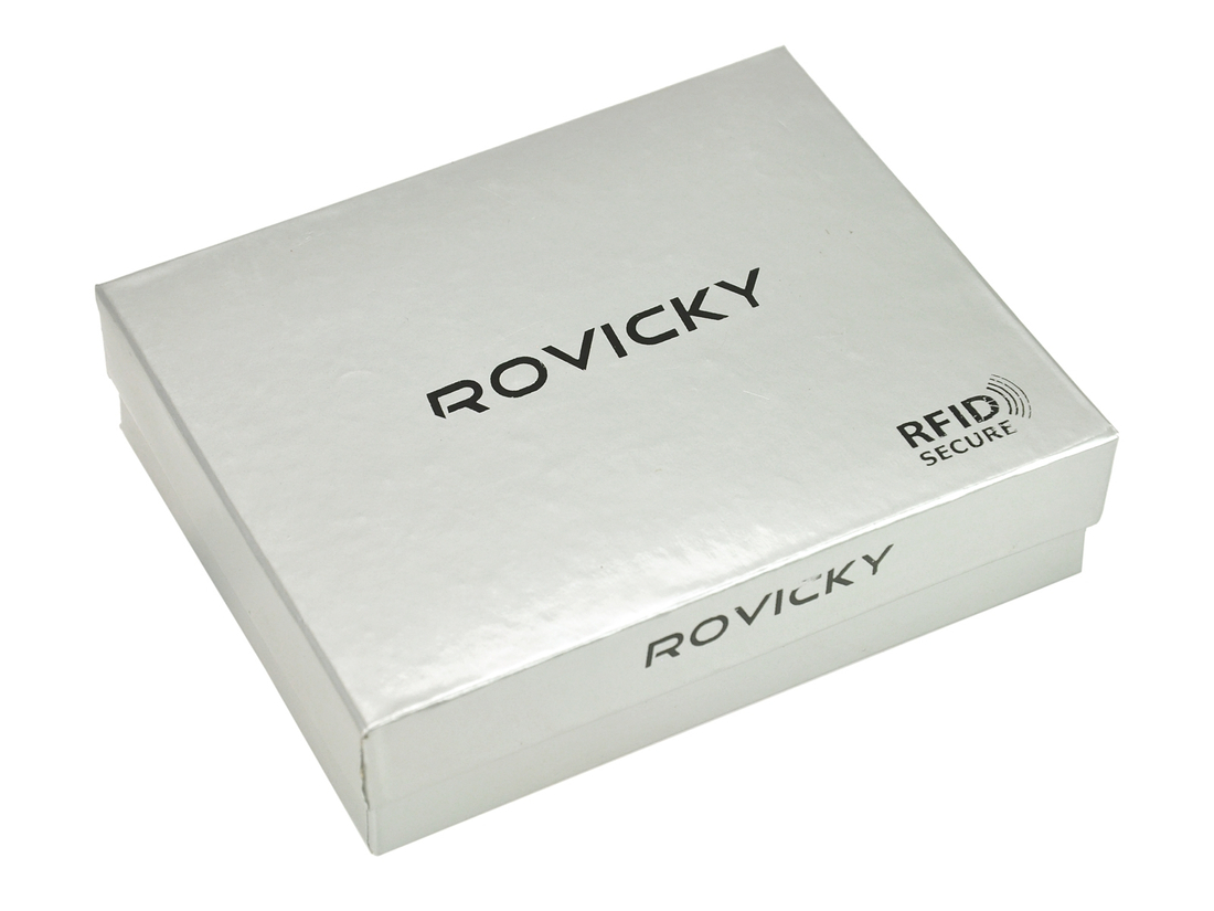 Гаманець чоловічий Rovicky PC-106L-BAR-BROWN Гаманець чоловічий Rovicky PC-106L-BAR-BROWN