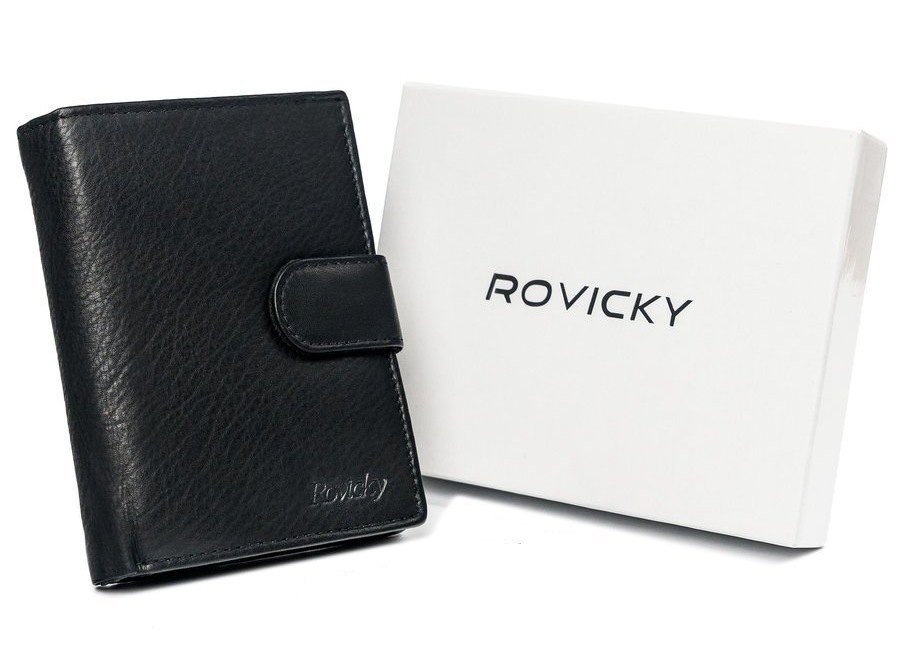 Гаманець чоловічий Rovicky N575L-PZ-CCR-BLACK