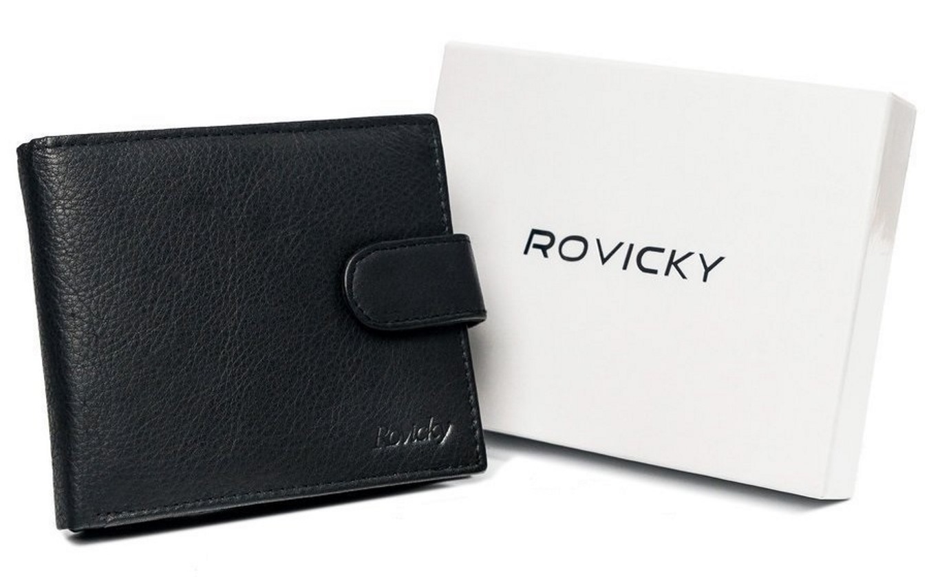 Гаманець чоловічий Rovicky N992L-PZ-CCR-BLACK