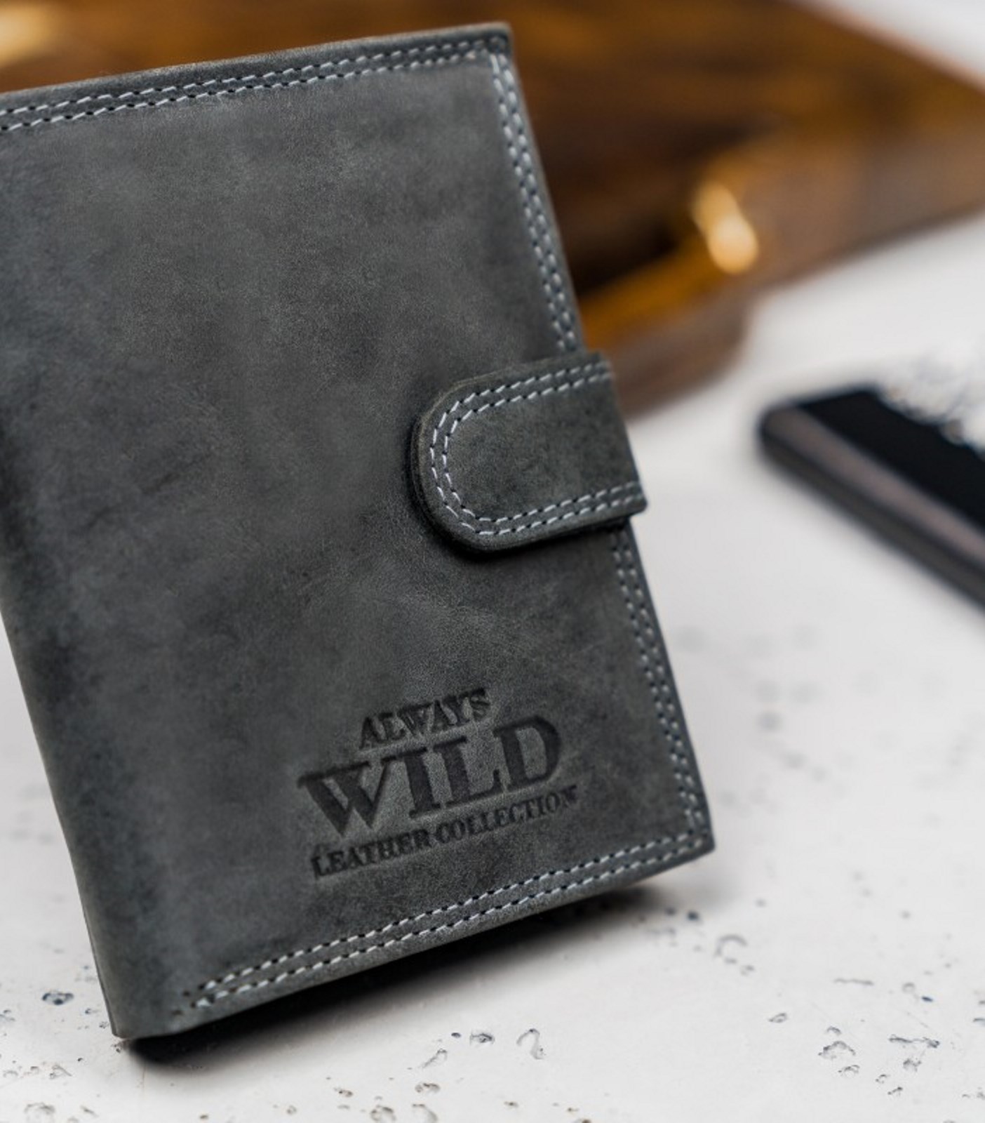 Гаманець чоловічий Always Wild N4L-P-CHM-BLACK Гаманець чоловічий Always Wild N4L-P-CHM-BLACK