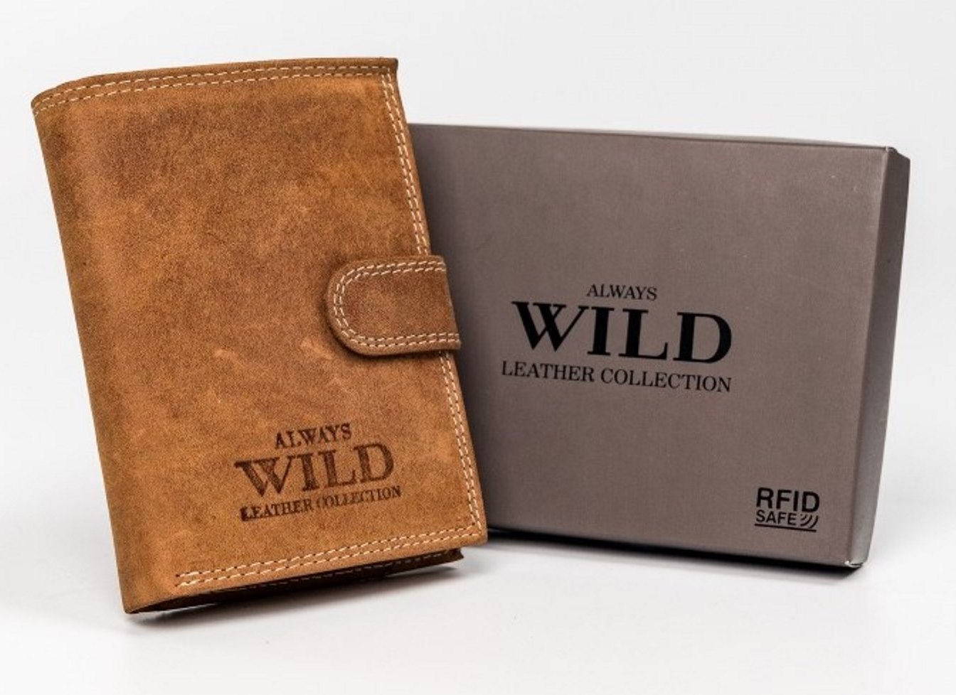 Гаманець чоловічий Always Wild N4L-P-CHM-COGNAC