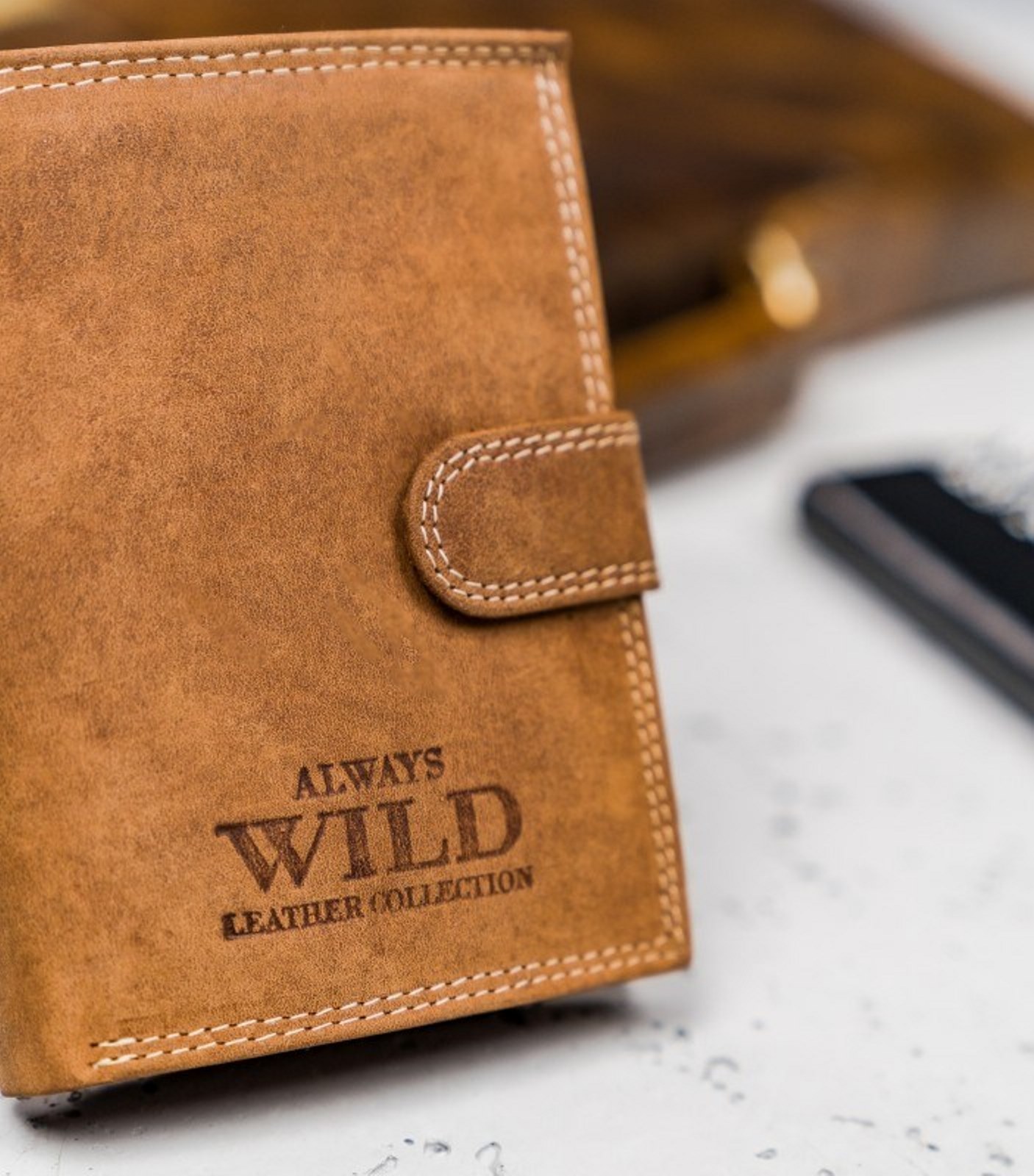 Гаманець чоловічий Always Wild N4L-P-CHM-COGNAC Гаманець чоловічий Always Wild N4L-P-CHM-COGNAC