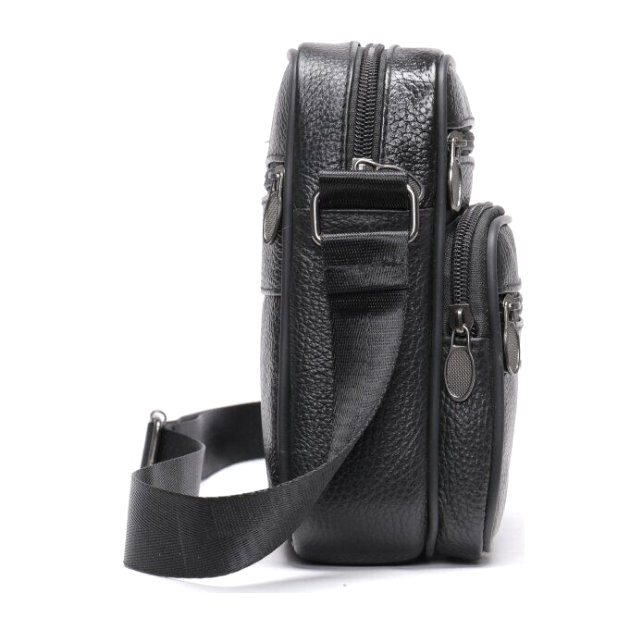 Сумка шкіряна DNK Leather dnk-14992 чорна Сумка шкіряна DNK Leather dnk-14992 чорна