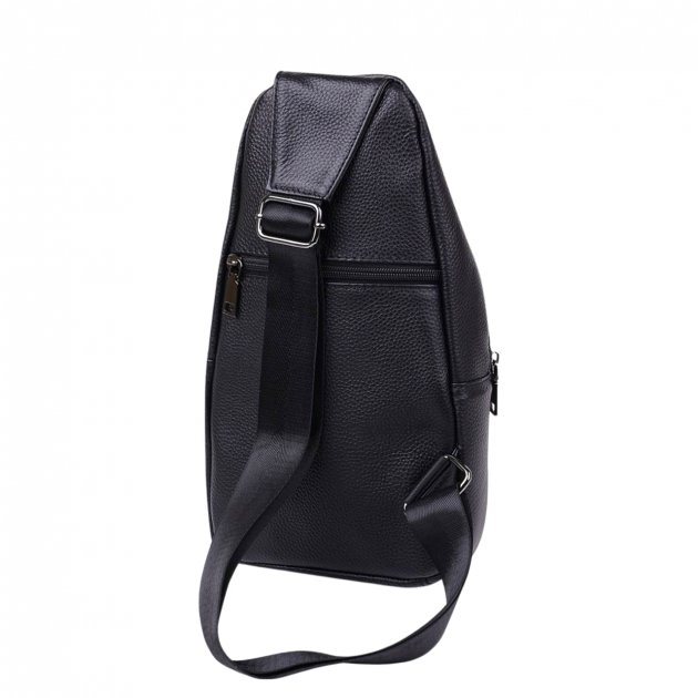 Сумка-слінг шкіряна DNK Leather dnk-20202 чорна Сумка-слінг шкіряна DNK Leather dnk-20202 чорна
