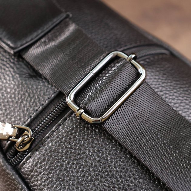Сумка-слінг шкіряна DNK Leather dnk-20202 чорна Сумка-слінг шкіряна DNK Leather dnk-20202 чорна