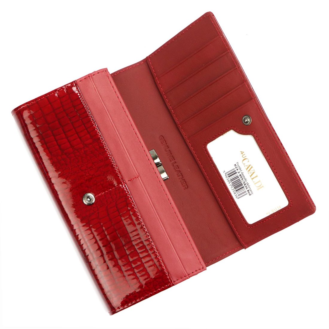 Гаманець жіночий Cavaldi H24-3-RS9-RED Гаманець жіночий Cavaldi H24-3-RS9-RED
