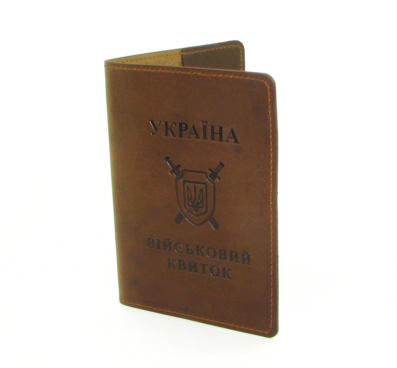 Шкіряна обкладинка на військовий квиток DNK-Military-doc-H-col.G Шкіряна обкладинка на військовий квиток DNK-Military-doc-H-col.G