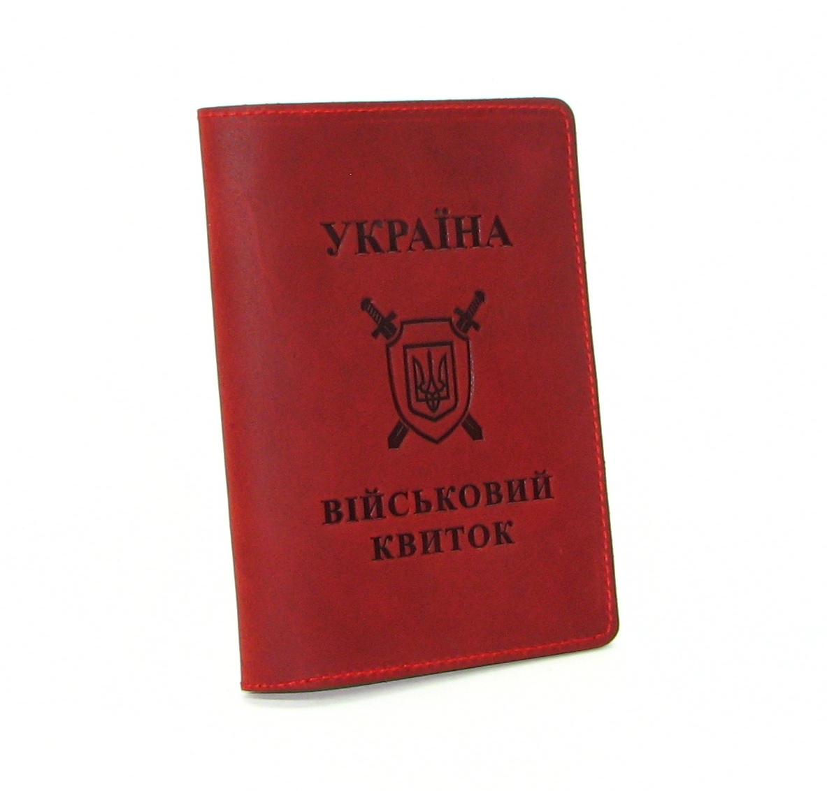 Шкіряна обкладинка на військовий квиток DNK-Military-doc-H-col.H