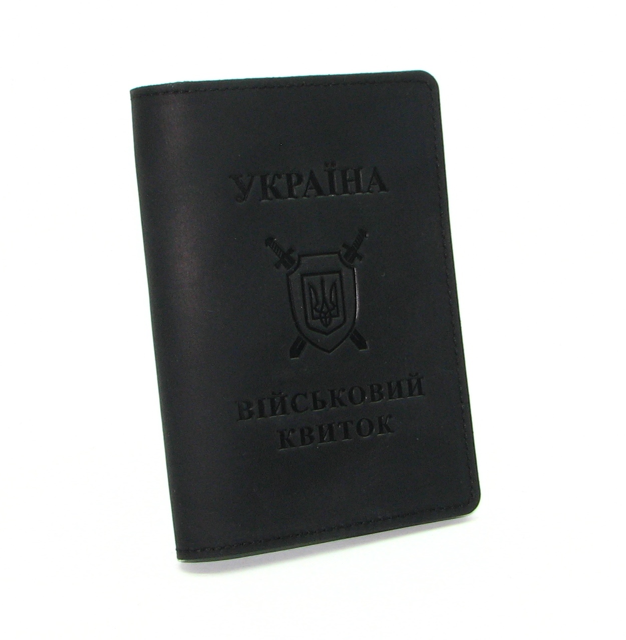 Шкіряна обкладинка на військовий квиток DNK-Military-doc-H-col.J