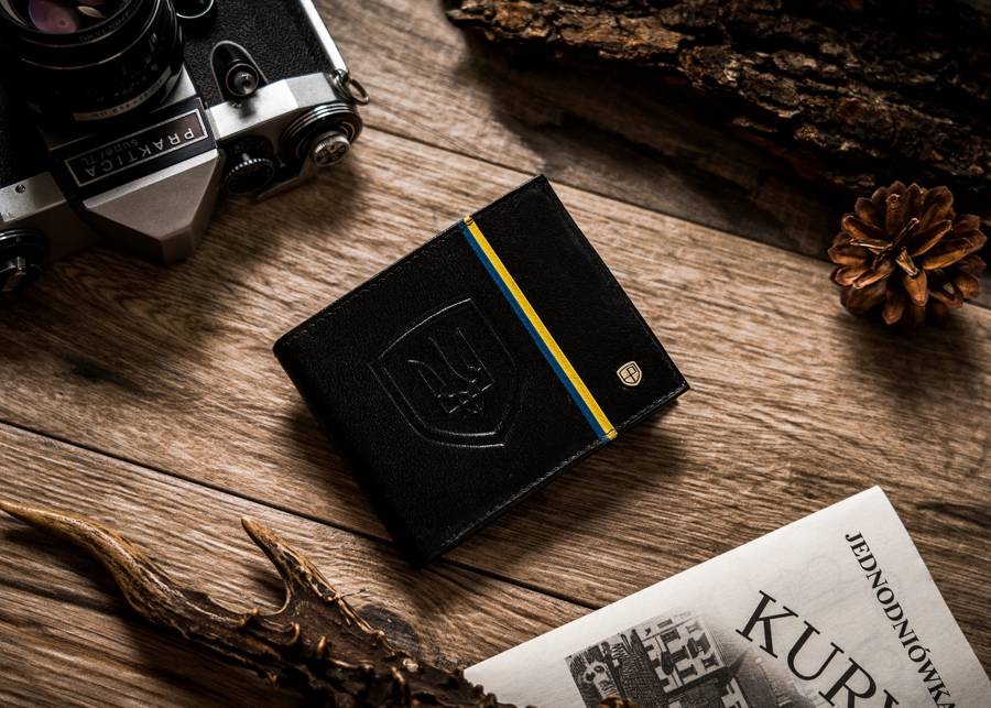 Гаманець чоловічий PETERSON 1517-P-UA-BLACK чорний Гаманець чоловічий PETERSON 1517-P-UA-BLACK чорний