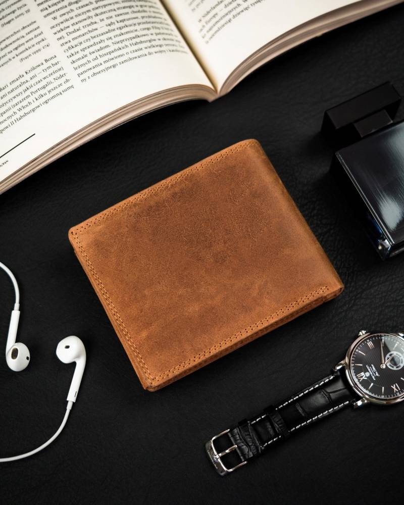 Гаманець чоловічий PETERSON PTN-992C-CHM-03-Cognac Гаманець чоловічий PETERSON PTN-992C-CHM-03-Cognac