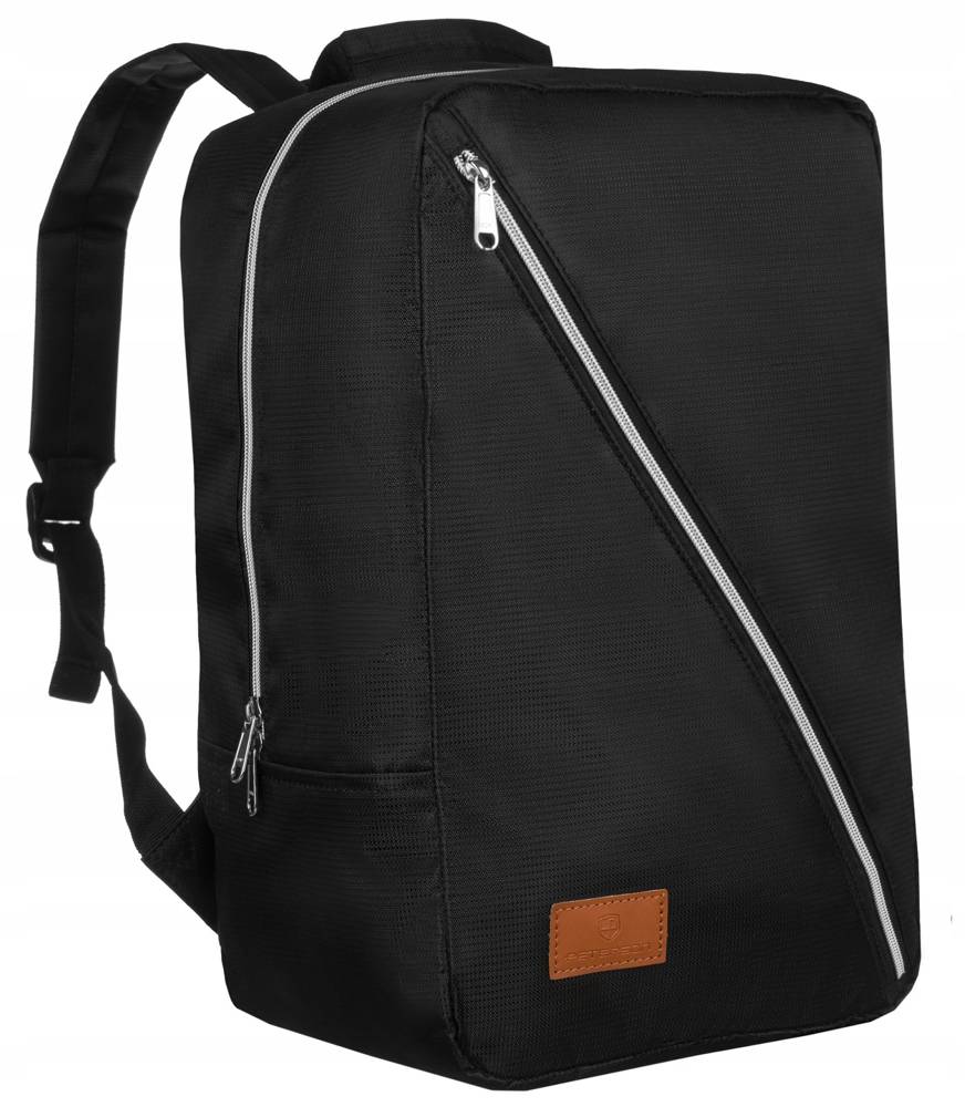 Дорожній наплічник для ручної поклажі 40 x 20 x 25 PETERSON PTN-BPP-08-BLACK-SILVER