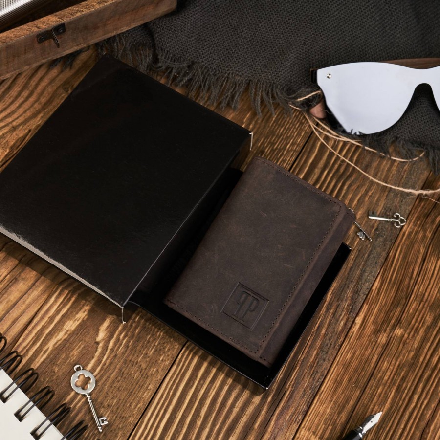 Ключниця шкіряна Paolo Peruzzi T-49-BR коричнева Ключниця шкіряна Paolo Peruzzi T-49-BR коричнева
