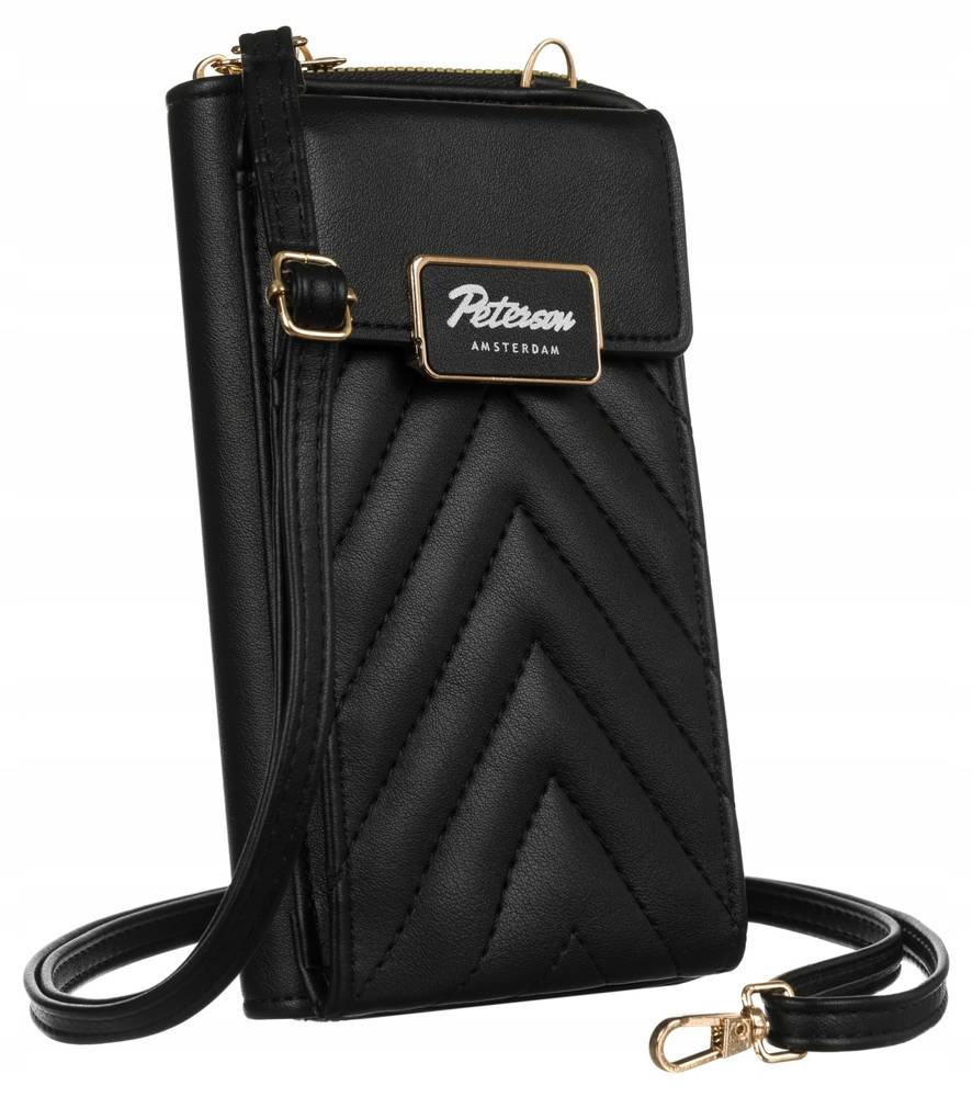 Сумка жіноча PETERSON PTN-M-10-4796-BLACK Сумка жіноча PETERSON PTN-M-10-4796-BLACK