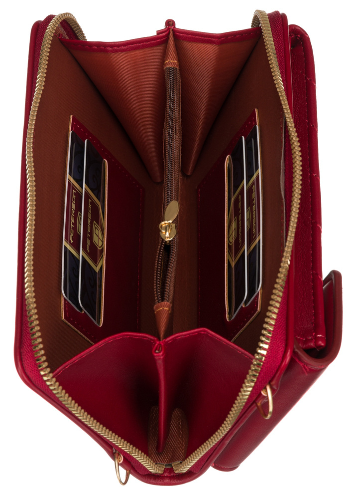 Сумка жіноча PETERSON PTN-M-10-4802-RED Сумка жіноча PETERSON PTN-M-10-4802-RED