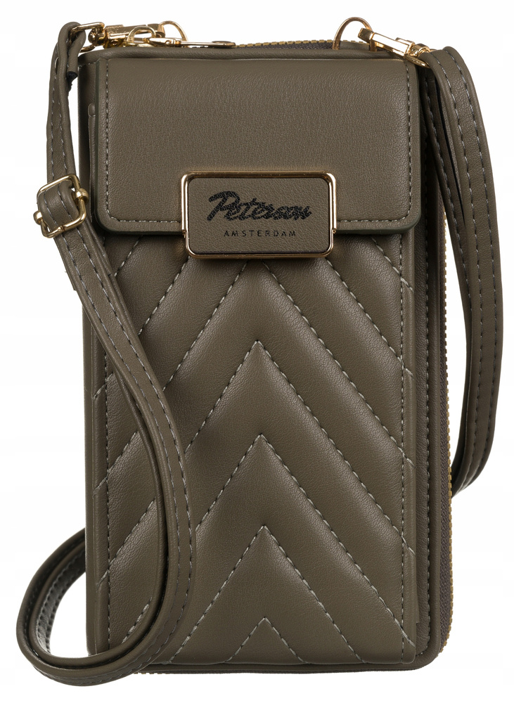 Сумка жіноча PETERSON PTN-M-10-4819-GREY Сумка жіноча PETERSON PTN-M-10-4819-GREY