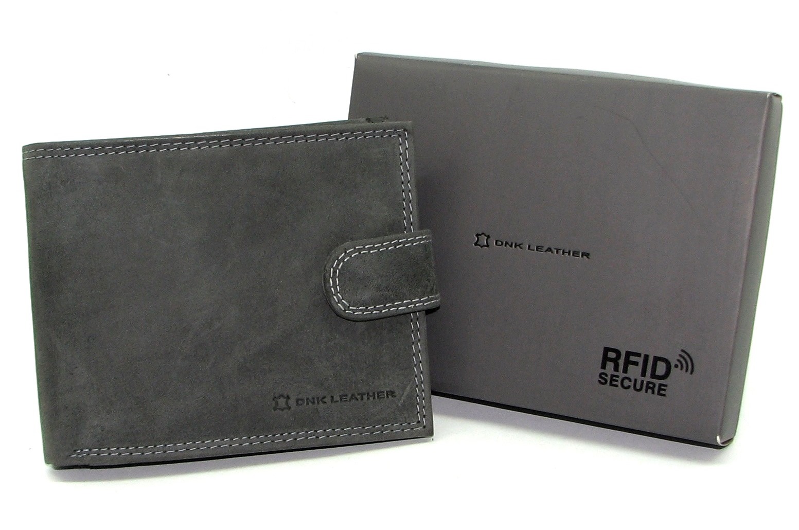 Гаманець чоловічий DNK Leather DNK-N992L-P-CHM чорний