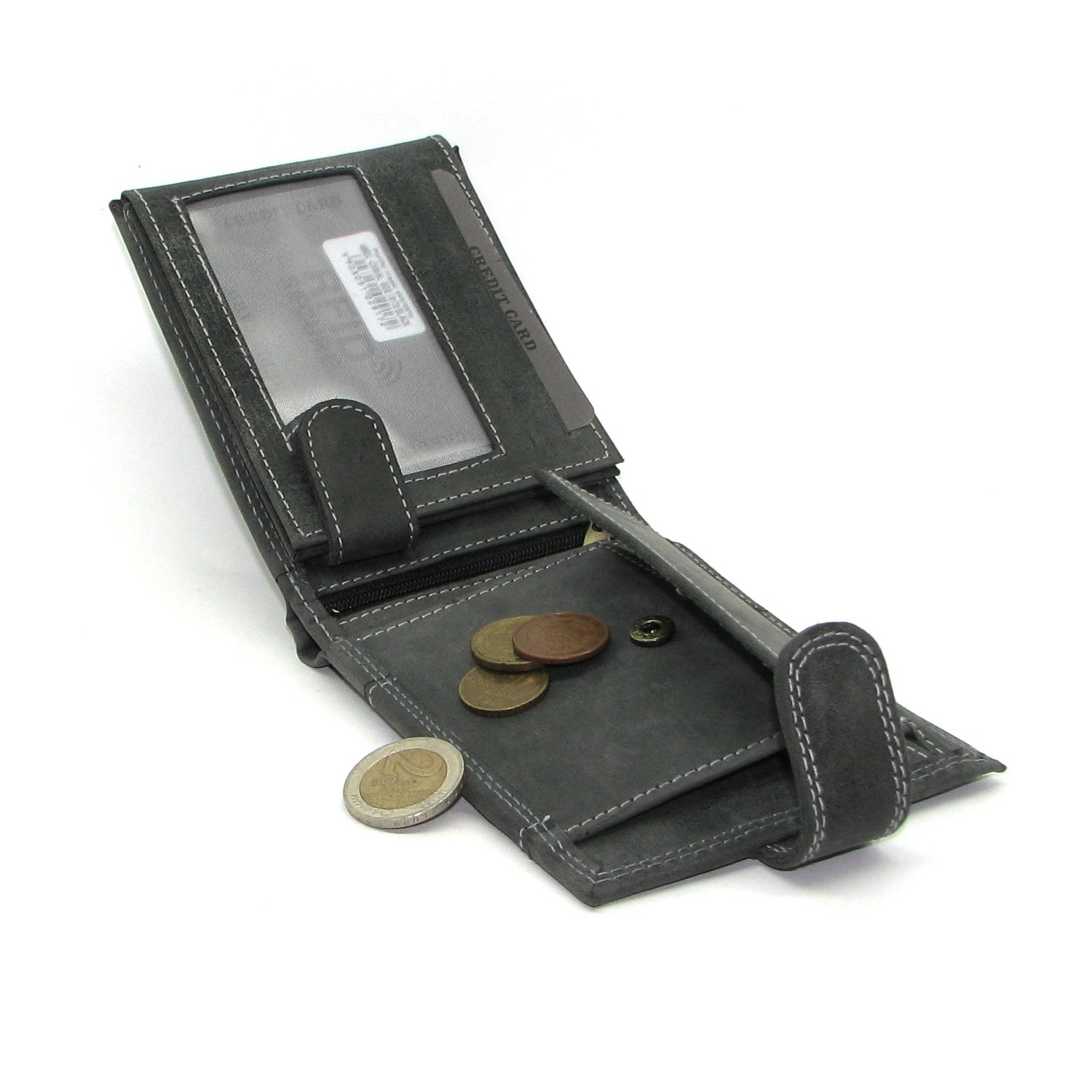 Гаманець чоловічий DNK Leather DNK-N992L-P-CHM чорний Гаманець чоловічий DNK Leather DNK-N992L-P-CHM чорний