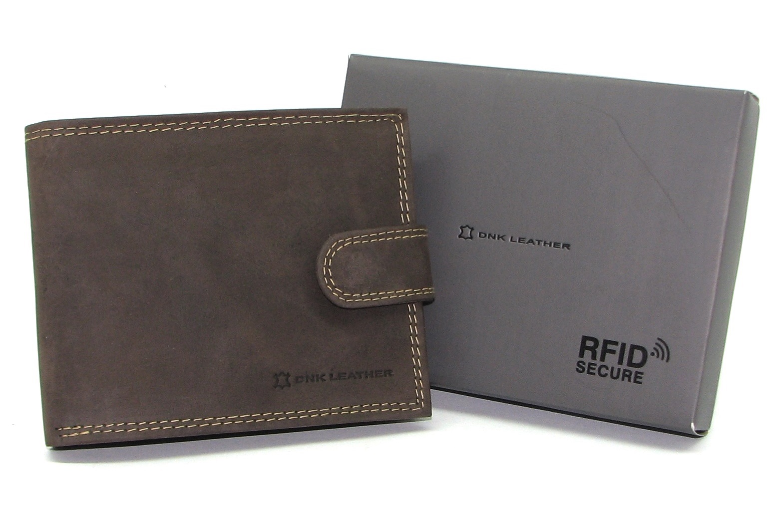 Гаманець чоловічий DNK Leather N992L-P-CHM коричневий