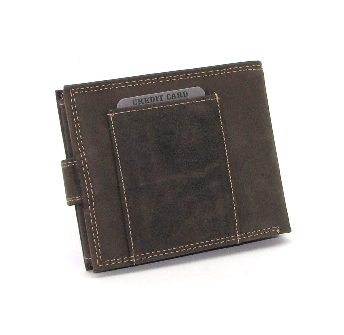 Гаманець чоловічий DNK Leather N992L-P-CHM коричневий Гаманець чоловічий DNK Leather N992L-P-CHM коричневий