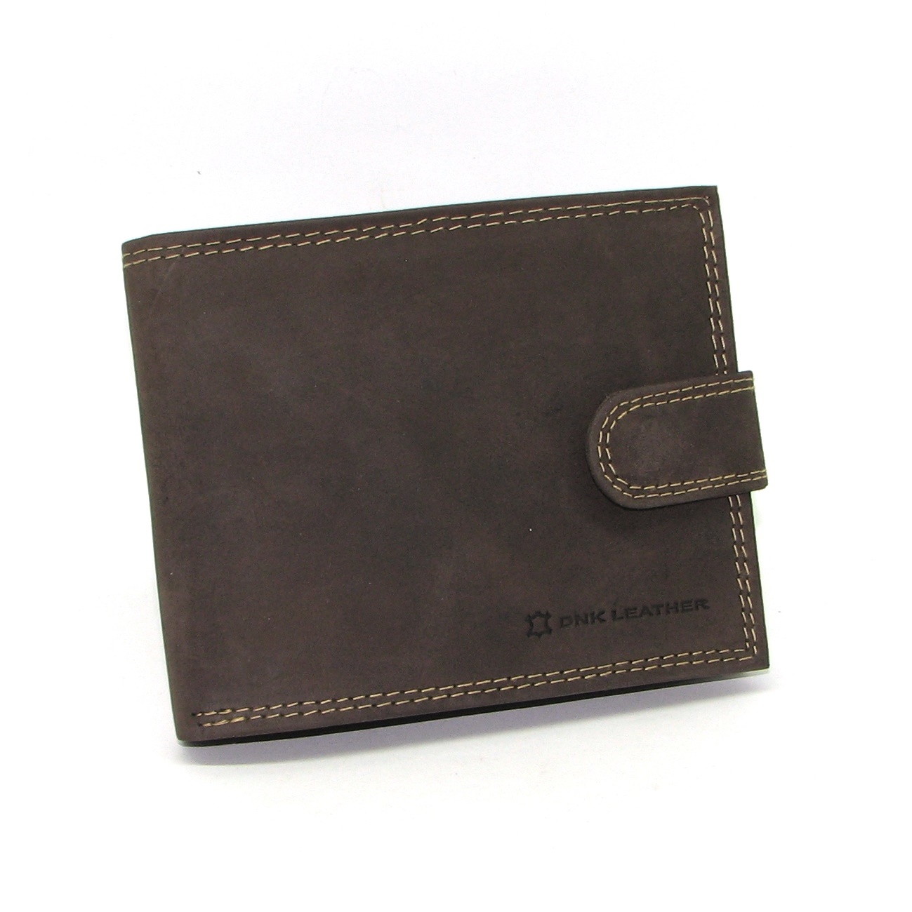 Гаманець чоловічий DNK Leather N992L-P-CHM коричневий Гаманець чоловічий DNK Leather N992L-P-CHM коричневий