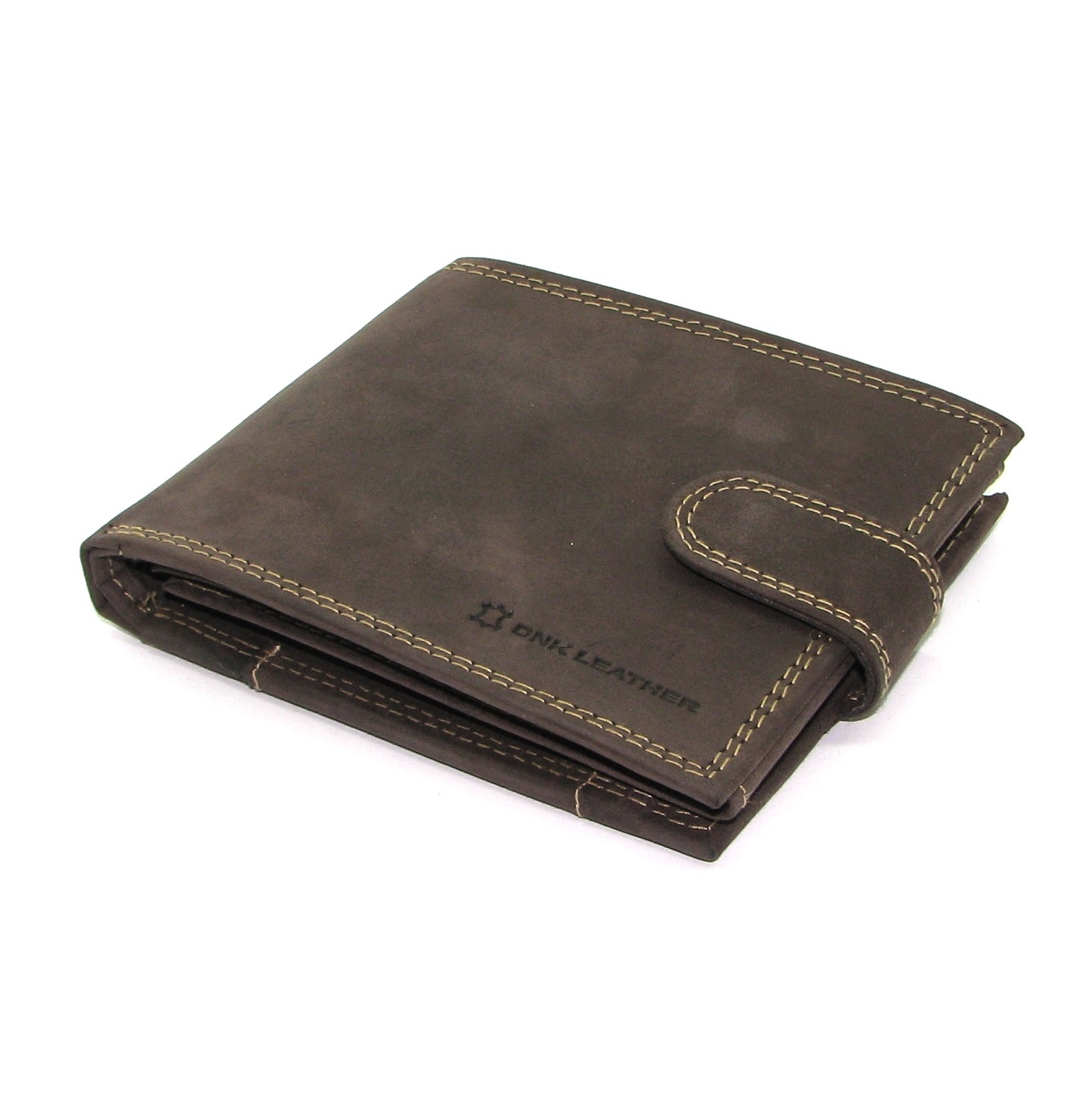 Гаманець чоловічий DNK Leather N992L-P-CHM коричневий Гаманець чоловічий DNK Leather N992L-P-CHM коричневий