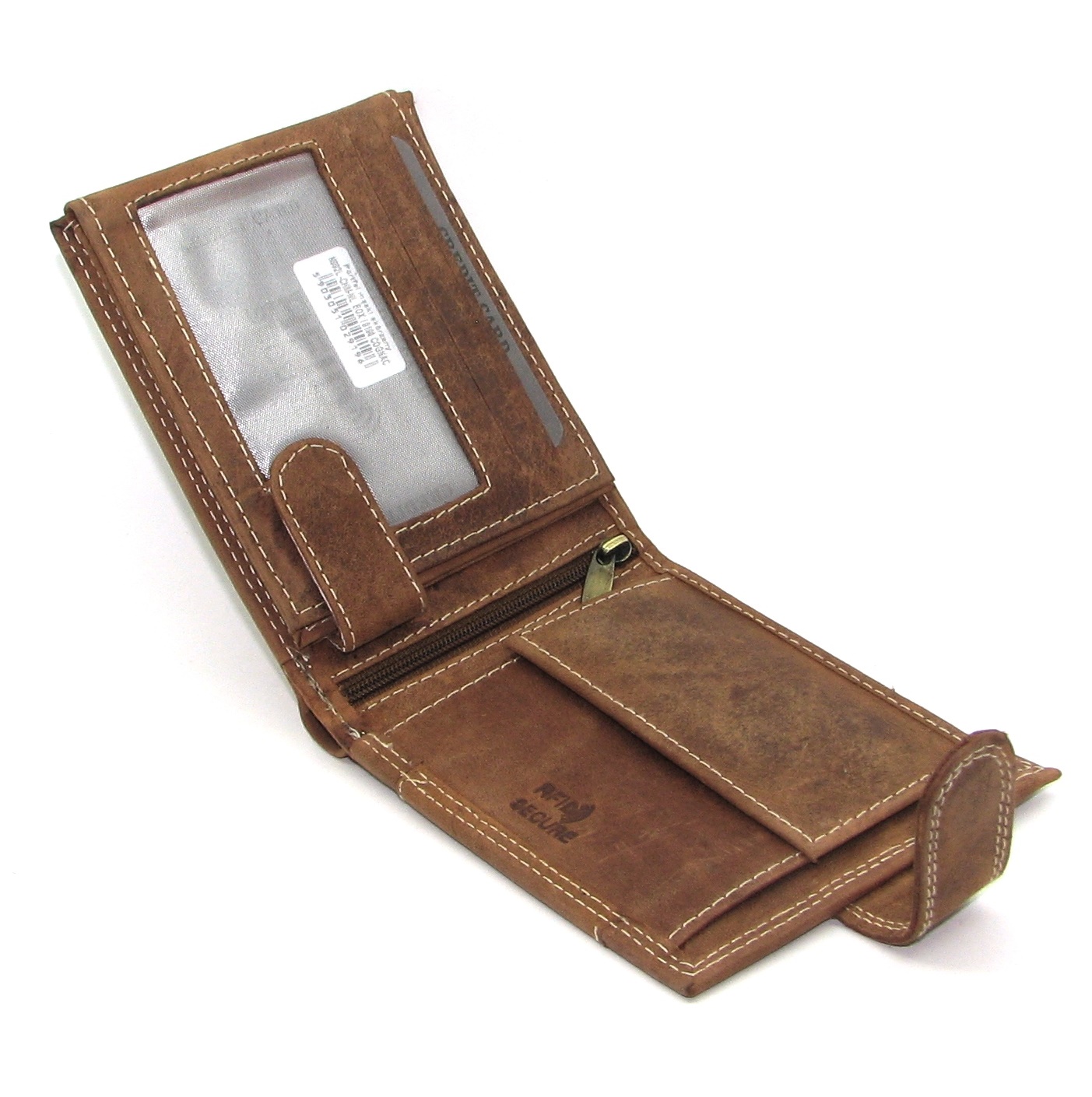 Гаманець чоловічий DNK Leather N992L-P-CHM світло-коричневий Гаманець чоловічий DNK Leather N992L-P-CHM світло-коричневий