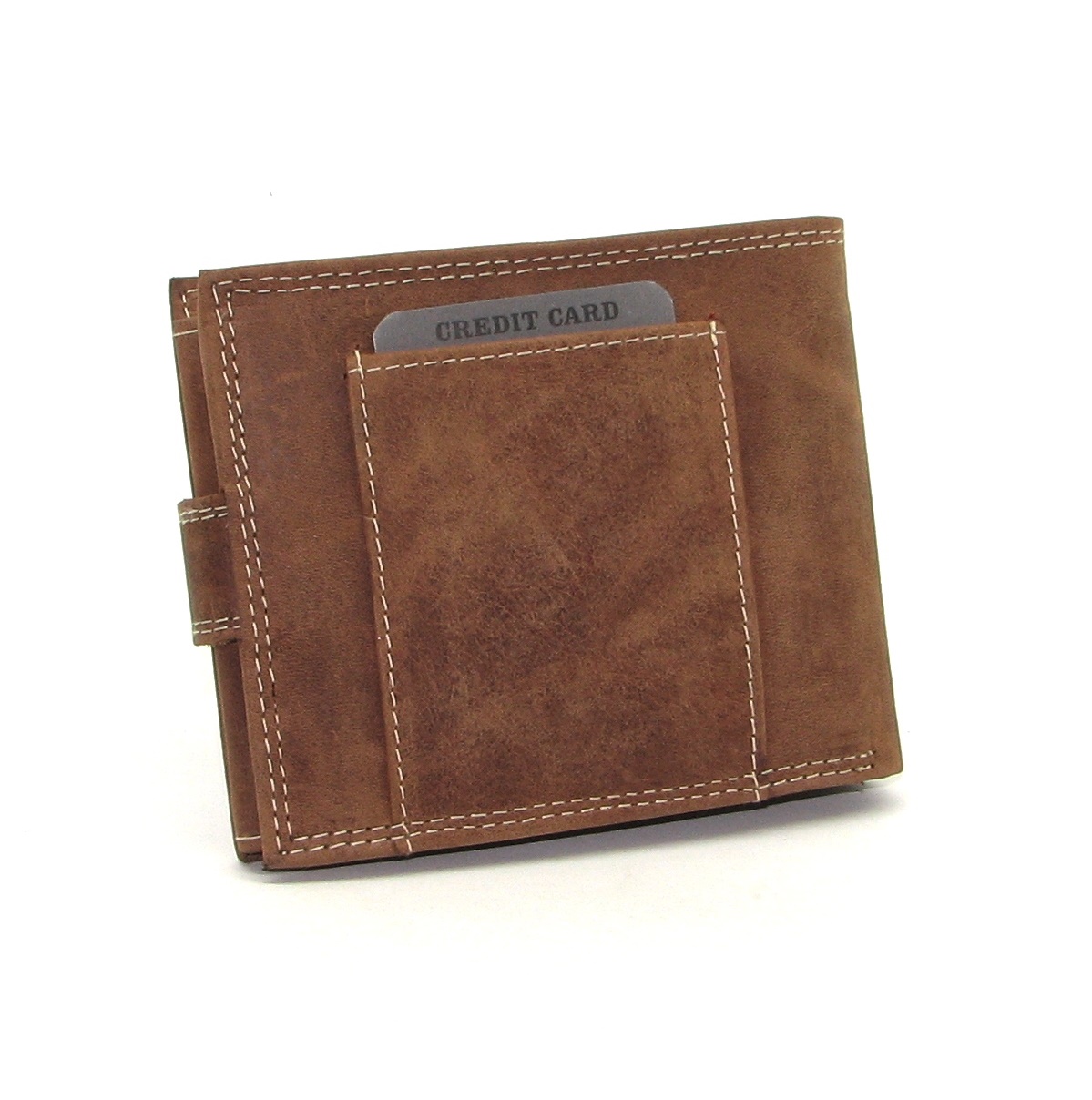 Гаманець чоловічий DNK Leather N992L-P-CHM світло-коричневий Гаманець чоловічий DNK Leather N992L-P-CHM світло-коричневий