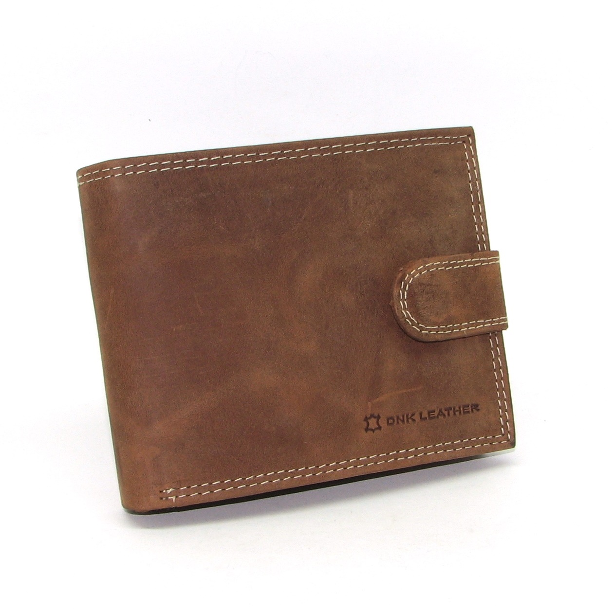 Гаманець чоловічий DNK Leather N992L-P-CHM світло-коричневий Гаманець чоловічий DNK Leather N992L-P-CHM світло-коричневий