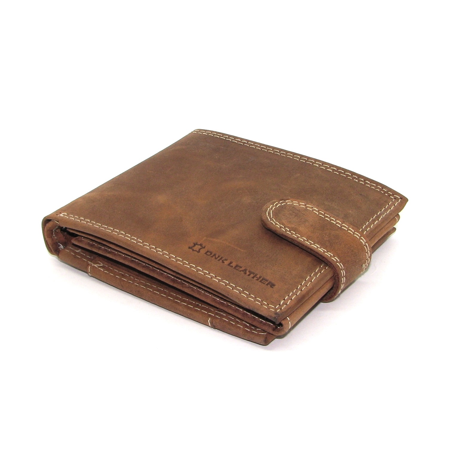 Гаманець чоловічий DNK Leather N992L-P-CHM світло-коричневий Гаманець чоловічий DNK Leather N992L-P-CHM світло-коричневий