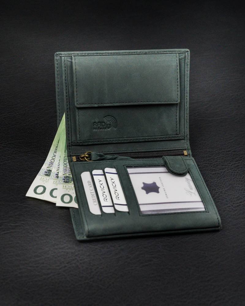 Гаманець чоловічий N4-STL-BLACK Гаманець чоловічий N4-STL-BLACK