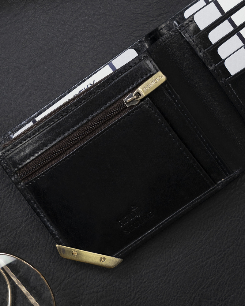 Портмоне чоловіче Rovicky N993-RVTM-GL-BLACK Портмоне чоловіче Rovicky N993-RVTM-GL-BLACK