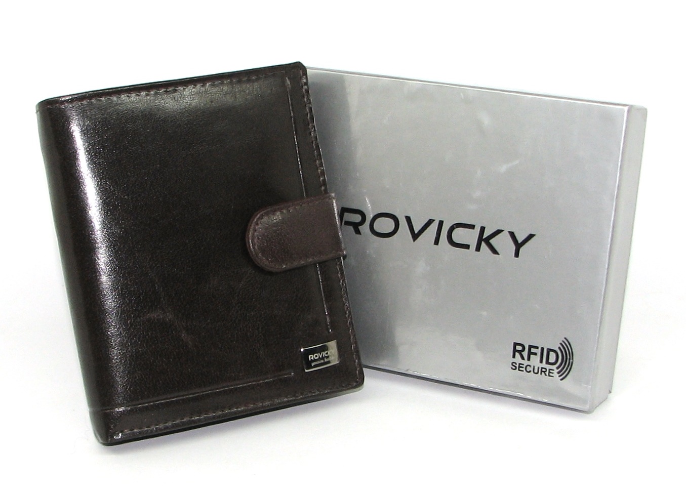 Гаманець чоловічий Rovicky PC-102L-BAR-BROWN