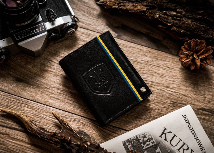 Гаманець чоловічий PETERSON PTN-303-P-UA-Black Гаманець чоловічий PETERSON PTN-303-P-UA-Black