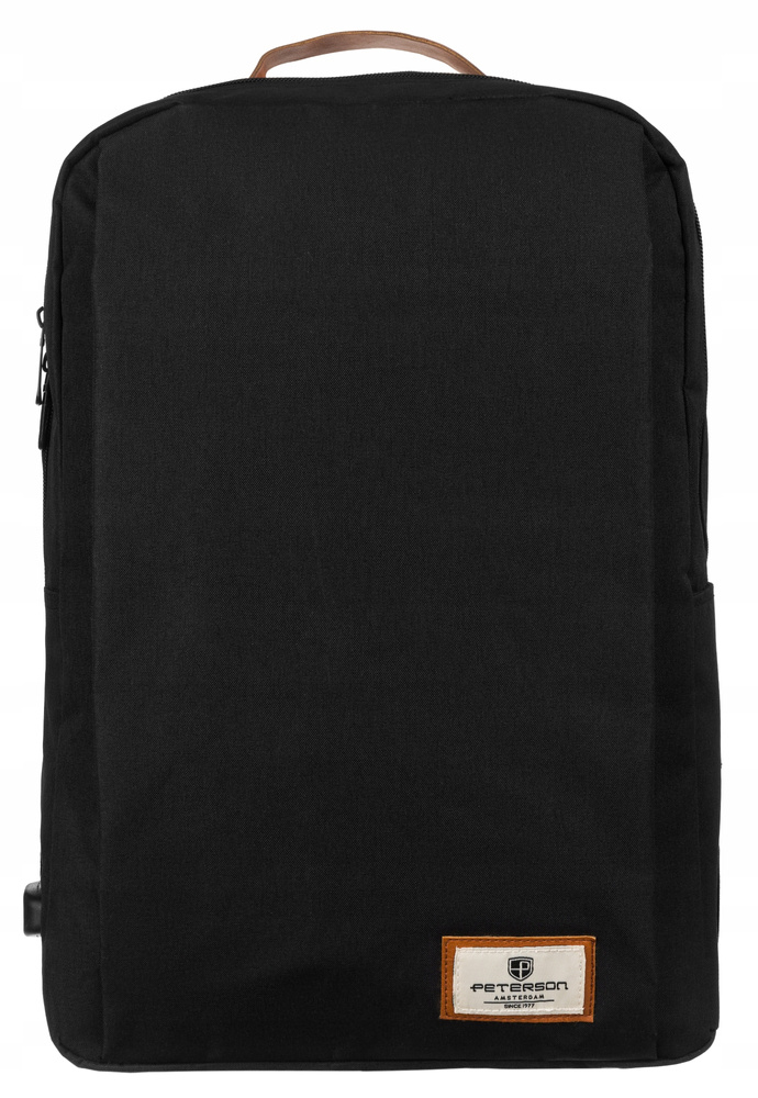 Наплічник PETERSON BPP-02-BLACK с портом USB для заряджання Наплічник PETERSON BPP-02-BLACK с портом USB для заряджання
