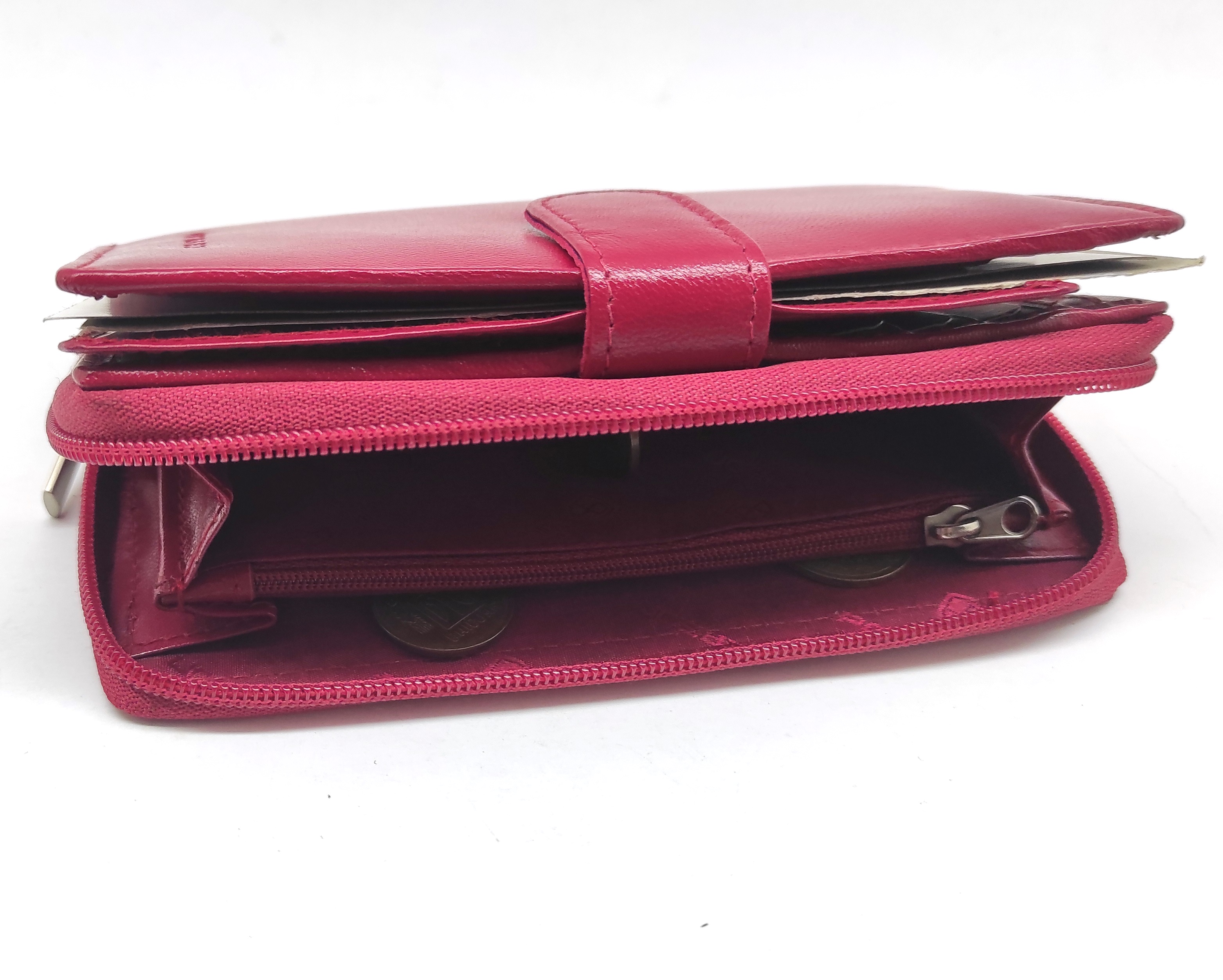 Гаманець жіночий PETERSON PTN-RD-42-GCL-Magenta Гаманець жіночий PETERSON PTN-RD-42-GCL-Magenta