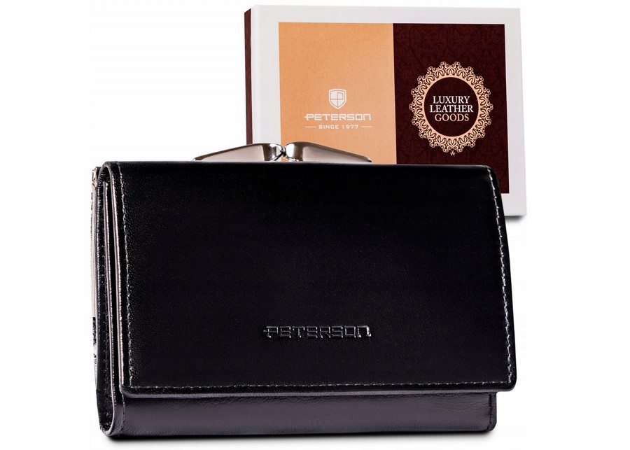 Гаманець жіночий PETERSON PTN-RD-27-GCL-Black