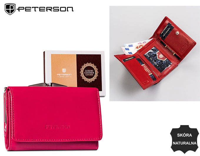 Гаманець жіночий PETERSON PTN-RD-27-GCL-Magenta