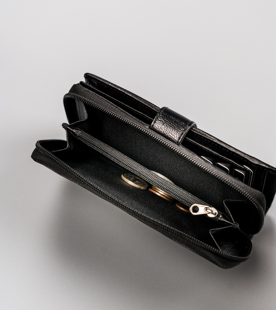 Гаманець жіночий PETERSON PTN-RD-42-GCL-Black Гаманець жіночий PETERSON PTN-RD-42-GCL-Black