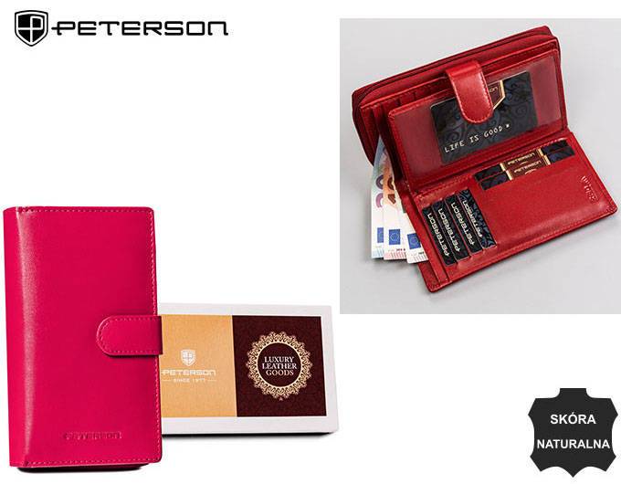 Гаманець жіночий PETERSON PTN-RD-42-GCL-Magenta