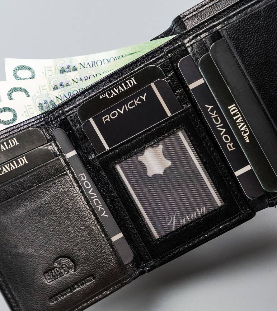 Гаманець жіночий Cavaldi RD-17-GCL-BLACK Гаманець жіночий Cavaldi RD-17-GCL-BLACK