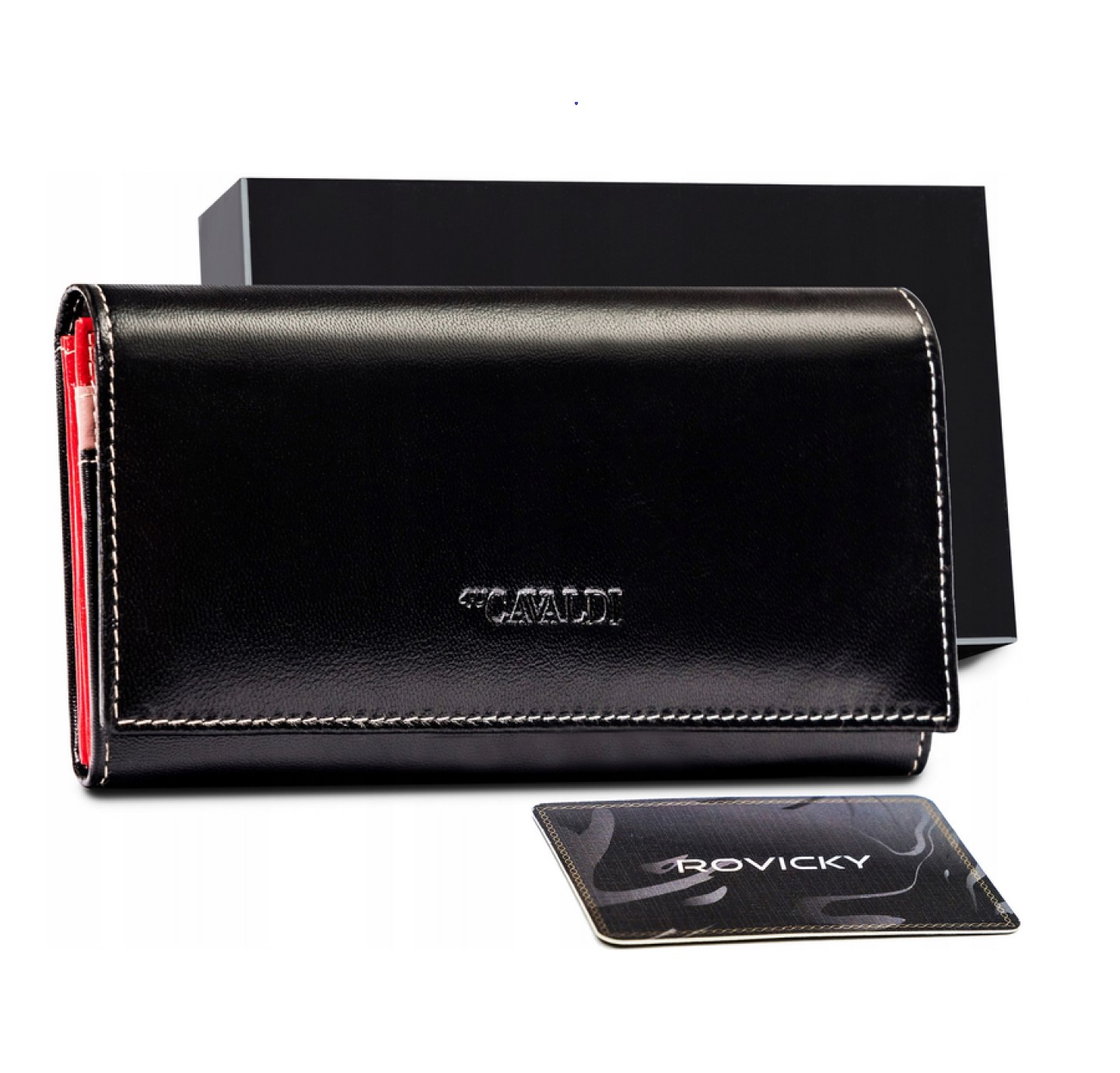 Гаманець жіночий Cavaldi RD-23-GCL-Black-Multy
