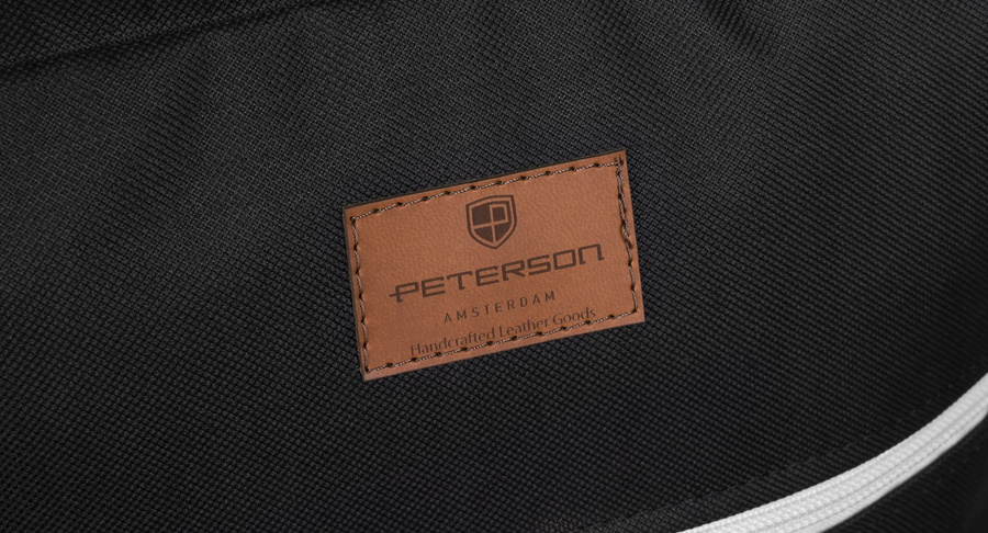 Дорожній рюкзак для ручної поклажі 40 x 20 x 25 PETERSON PP-BLACK-PINK Дорожній рюкзак для ручної поклажі 40 x 20 x 25 PETERSON PP-BLACK-PINK