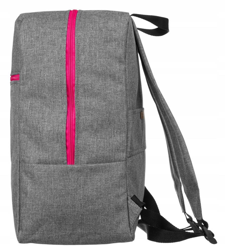 Дорожній рюкзак для ручної поклажі 40 x 20 x 25 PETERSON PP-GREY-PINK Дорожній рюкзак для ручної поклажі 40 x 20 x 25 PETERSON PP-GREY-PINK