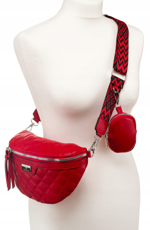 Сумка на пояс жіноча Rovicky R-NER-6-2922-Red Сумка на пояс жіноча Rovicky R-NER-6-2922-Red