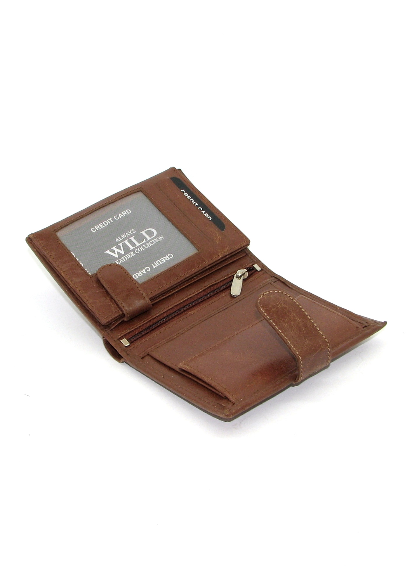 Гаманець чоловічий Always Wild N4L-GTC-BROWN Гаманець чоловічий Always Wild N4L-GTC-BROWN