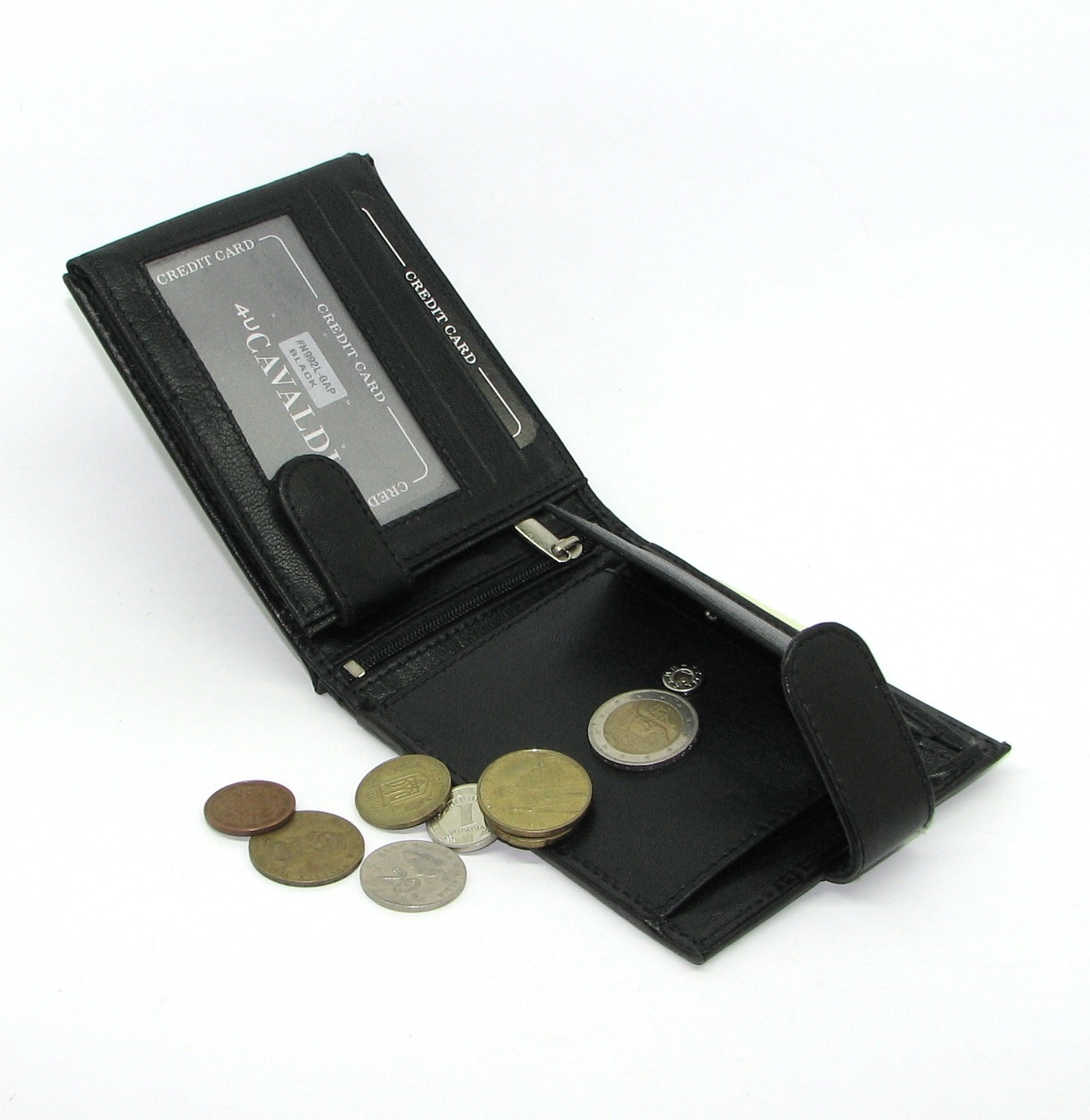 Гаманець чоловічий N992L-GAP-BLACK Гаманець чоловічий N992L-GAP-BLACK