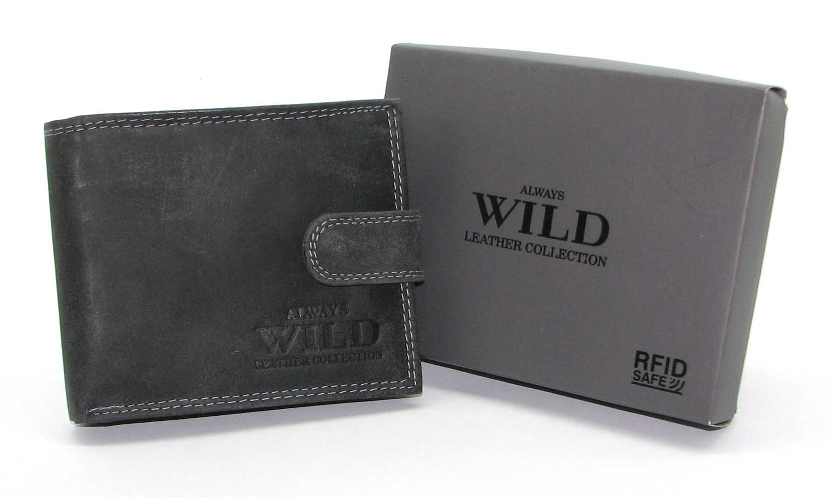 Гаманець чоловічий Always Wild N992L-P-CHM-BLACK