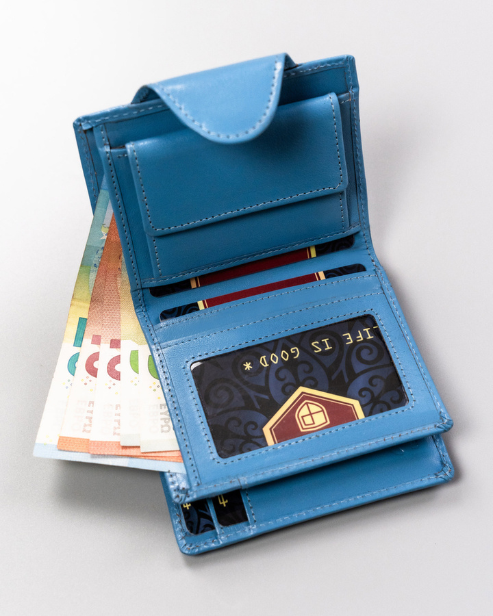 Гаманець жіночий PETERSON PTN-2517-BO-Blue Гаманець жіночий PETERSON PTN-2517-BO-Blue
